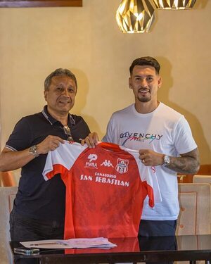 Hernán Pérez y Pablo Adorno,  a las órdenes en General Caballero JLM - Fútbol - ABC Color