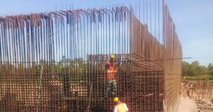 La Nación / Bioceánica: Avanzan trabajos del puente