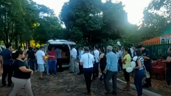 En General Resquín reciben restos de militar asesinado para último adiós