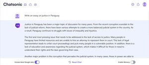 Esto piensa una inteligencia artificial sobre la justicia paraguaya