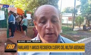 El padre del militar asesinado exige justicia | Telefuturo