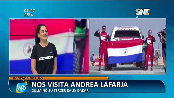 Andrea Lafarja, del Dakar a LMCD - SNT