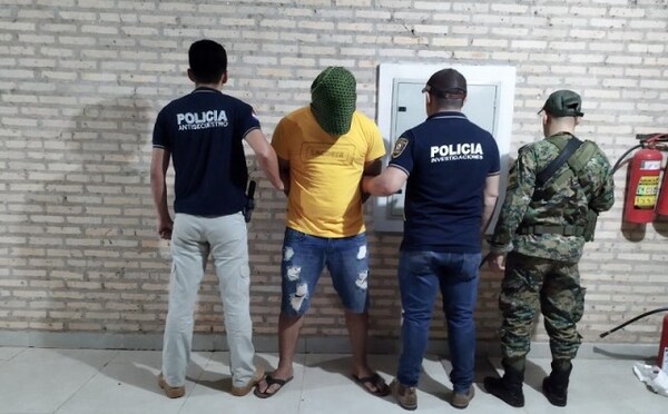 Policía captura a presunto sicario del caso triple homicidio y varios Hechos de sicariato en Amambay