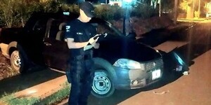 Misiones (Arg): Paraguayo trató de evadir un control, despistó, quiso escapar a los tiros y resultó herido