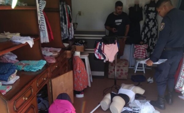 Malvivientes entraron a robar a una tienda de ropas