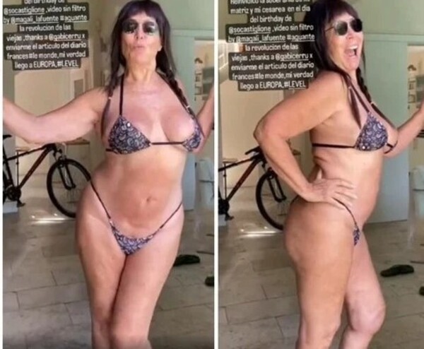(Video) Moria Casán al desnudo: “Aguante la revolución de las viejas”