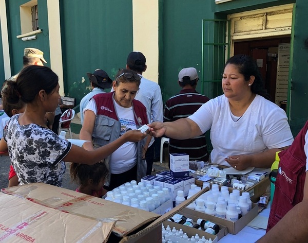 Indígenas asentados en Asunción son asistidos por clínica medica