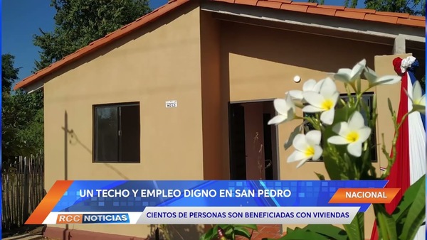 El MUVH por medio de la construcción de viviendas genera techo y empleo digno