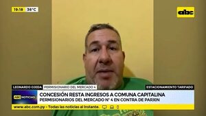 Permisionarios del mercado Nº 4 en contra del Parxin - ABC Noticias - ABC Color