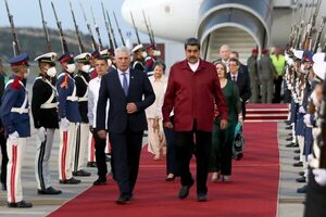 Una delegación cubana liderada por Díaz-Canel se reúne con Maduro en Caracas - Mundo - ABC Color