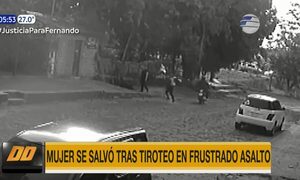 Mujer se salvó de milagro tras tiroteo en asalto frustrado | Telefuturo