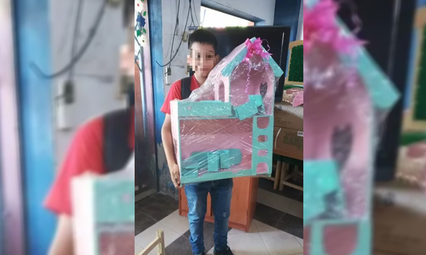 Niño ahorró para comprar una casita de Barbie para su hermanita - OviedoPress