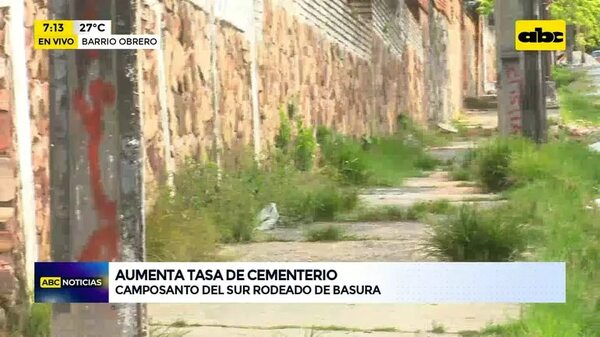 Aumenta tasa de cementerio - ABC Noticias - ABC Color