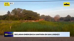Declaran emergencia sanitaria en San Lorenzo  - ABC Noticias - ABC Color