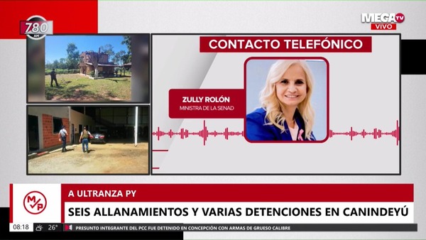 Allanamientos en Canindeyú: Detenidos serían integrantes de una logística que daba soporte al Clan Insfrán - Megacadena — Últimas Noticias de Paraguay