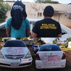 Recuperan auto robado en Alto Paraná y detienen a un sospechoso