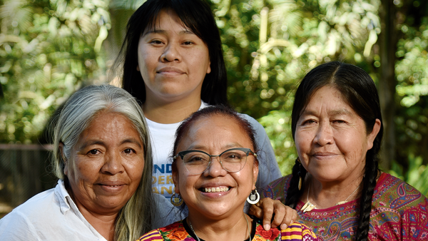Lideresas indígenas por un mundo más libre y seguro