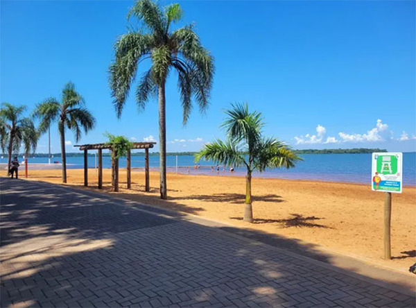 Para reapertura de Playa Tacurú Pucú de Hernandarias realizan visita técnica a terminal turístico de Santa Terezinha | DIARIO PRIMERA PLANA