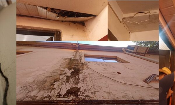 Municipalidad de CDE clausuró aulas en colegio, y pese a riesgo de derrumbe no realiza obras