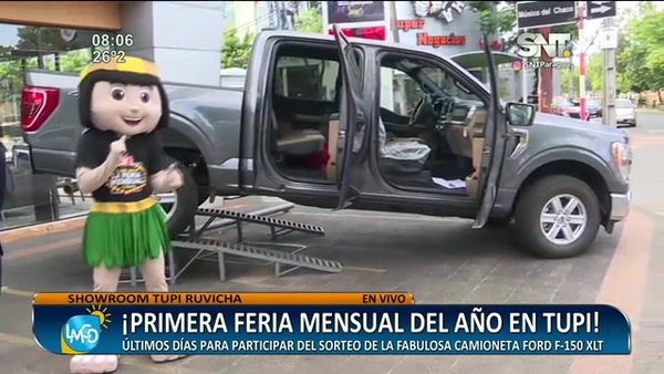 ¡Primera feria mensual del año en TUPI! - SNT