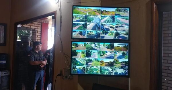 Se inauguró sistema de vigilancia con 32 cámaras en San Pedro del Paraná - Policiales - ABC Color