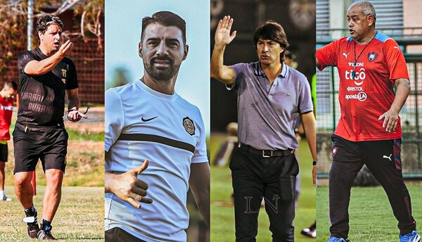 Conocé a los 12 entrenadores de Primera División: 9 paraguayos y 3 extranjeros