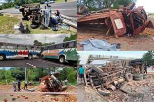 Epidemia de accidentes ruteros evidencia pésimos controles de DINATRAN - La Tribuna