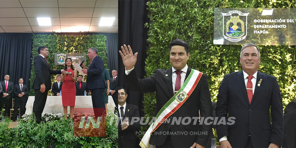 EN SESIÓN DE HONOR ASUMIÓ OFICIALMENTE EL NUEVO GOBERNADOR DE ITAPÚA - Itapúa Noticias