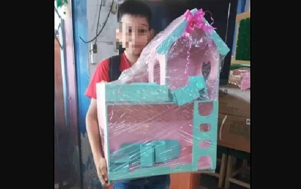 Niño ahorró para comprar una casita de Barbie para su hermanita en Paraguarí – Prensa 5