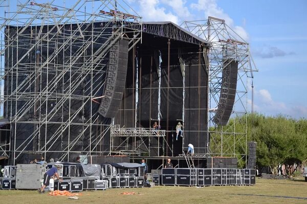 Expectativa a un día del Festival Ykua Bolaños - Nacionales - ABC Color