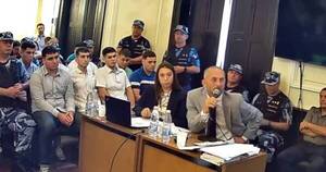 La Nación / Juicio Báez Sosa: abogado de los rugbiers pide absolución de los ocho imputados