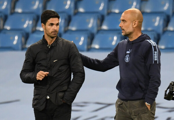 Primer enfrentamiento de la temporada entre Arsenal y Manchester City