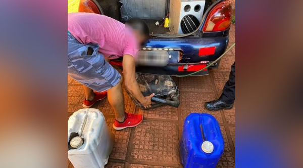 Diario HOY | Incautan 30 vehículos paraguayos por transportar combustible de contrabando