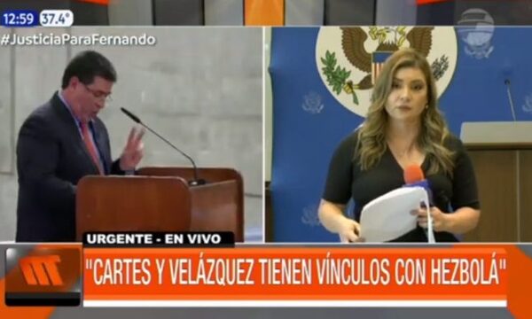Cartes y Velázquez tendrían conexiones con el Hezbolá | Telefuturo