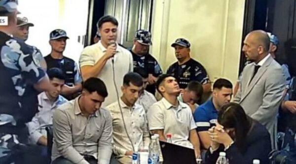 Rugbistas acusados de matar a Fernando piden “perdón” y niegan plan