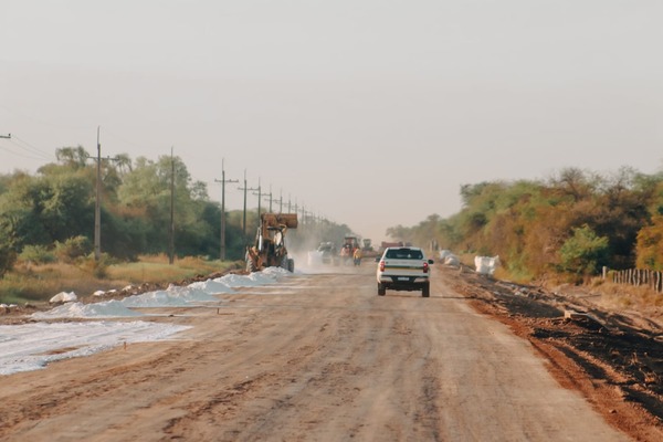 Obras de la Ruta de la Leche avanzan a ritmo sostenido