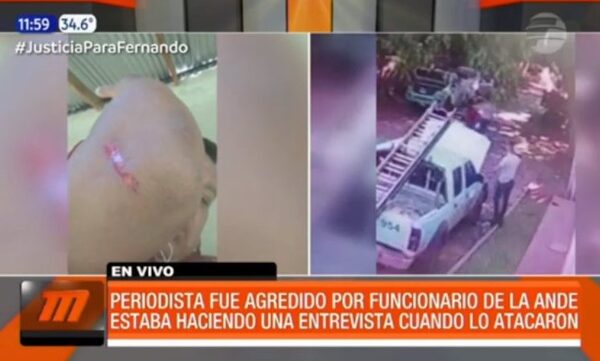 Brutal golpiza a periodista en Choré | Telefuturo