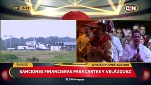 Sanciones financieras para Cartes y Velázquez - C9N