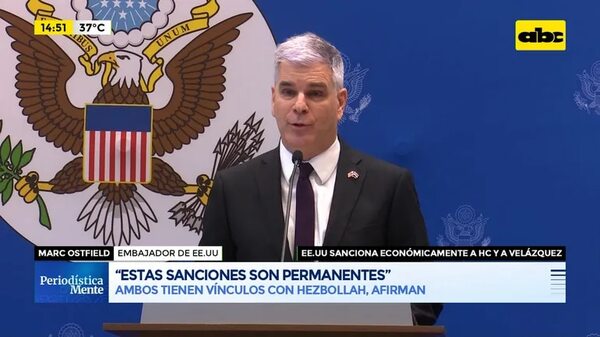 Estados Unidos sanciona a Horacio Cartes y Hugo Velázquez - ABC Noticias - ABC Color