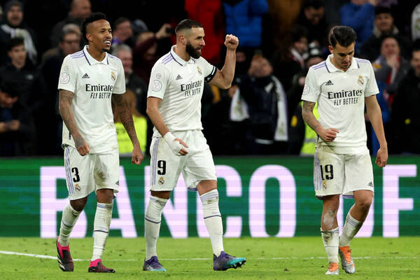 El Real Madrid en lo suyo: Remontó y está en semi de la Copa del Rey
