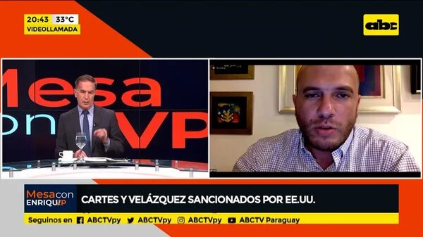 Cartes y Velázquez sancionados por EE.UU. - Mesa de Periodistas - ABC Color