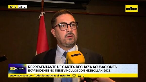 Representante de Cartes rechaza acusaciones - ABC Noticias - ABC Color