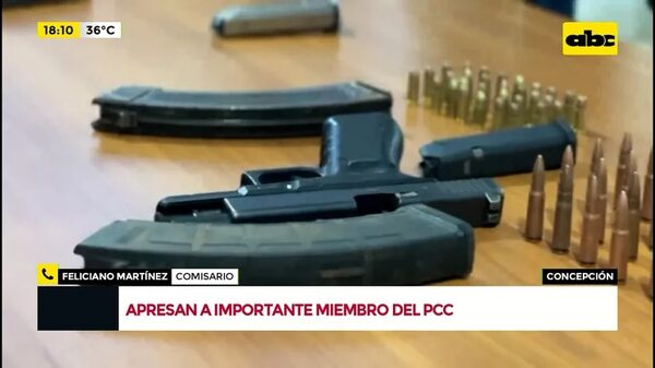 Apresan a importante miembro del PCC - Crimen y castigo - ABC Color