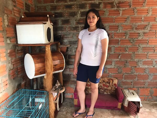 Paloma cumplirá sus 15 años y como regalo pide donación a beneficio de los animales rescatados
