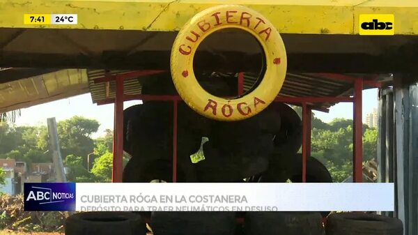 Cubierta róga en la Costanera - ABC Noticias - ABC Color