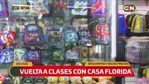 Vuelta a clases con Casa Florida - C9N