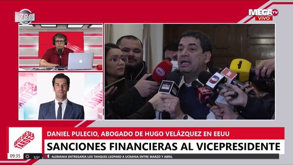 Abogado de Velázquez en EEUU asevera que "no hay ni habrá" causa judicial contra el vicepresidente - Megacadena — Últimas Noticias de Paraguay
