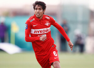 'Pulpito' Duarte ya debutó en el Spartak Moscú