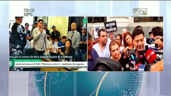 Caso Fernando Báez: La sentencia se dará el 6 de febrero - SNT