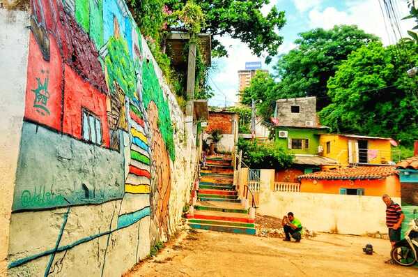 Los 45 murales de la Chacarita invitan a ser recorridos este domingo - .::Agencia IP::.